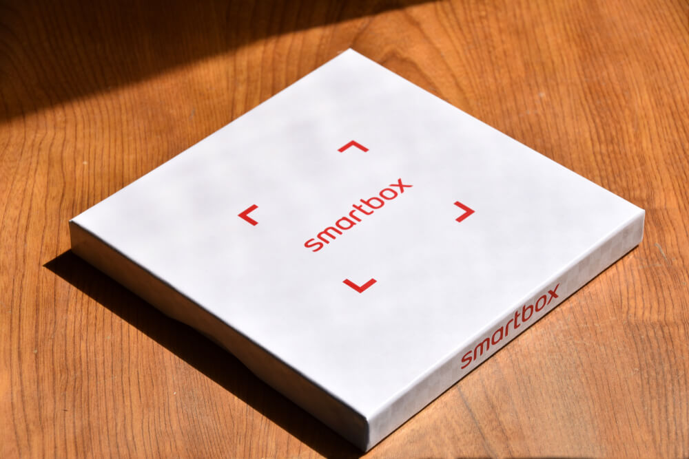 compra y entrega de una caja regalo