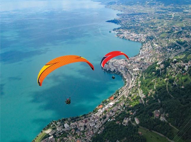 Sport et aventure : parapente